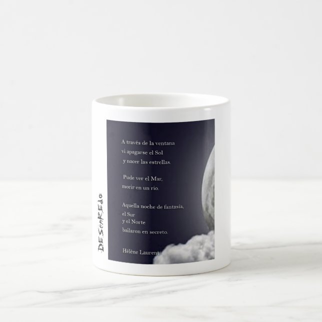 Mug Il effiloche j'Ai pu voir la mer mourir dans une (Centre)