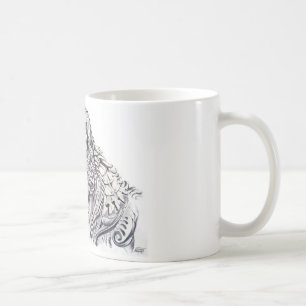 Mug Il effiloche loup