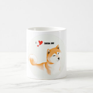 Mug Il effiloche Shiba inu