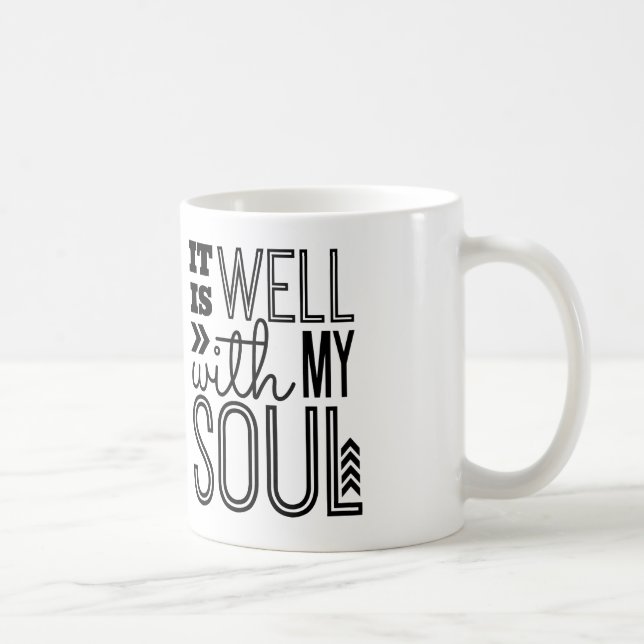 Mug Il est bien avec mon âme (Droite)