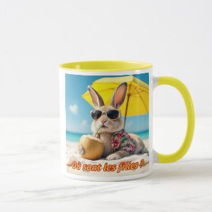 Mug Il est chaud le lapin.