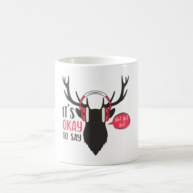 Mug Il est correct de dire Ho Ho (Créateur téléchargé)