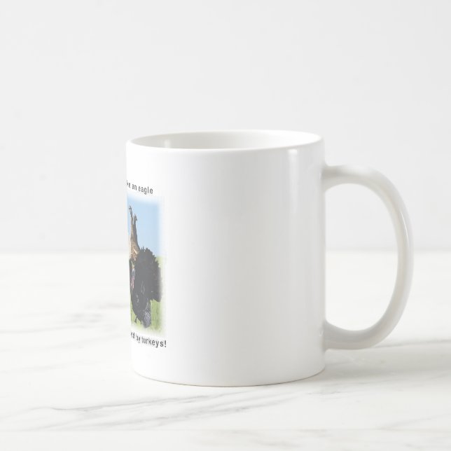 Mug Il est difficile de monter en flèche comme une cit (Droite)