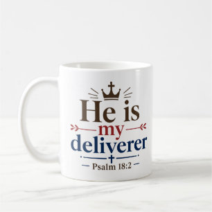 Mug Il Est Mon Libérateur Citation Chrétienne Inspiran