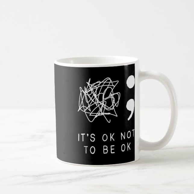 Mug Il Est Ok De Ne Pas Être D'Accord Sensibilisation  (Droite)