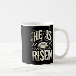 Mug Il est ressuscité Jésus Dieu Chrétien Soleil Résur