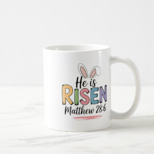 Mug Il Est Ressuscité Matthieu 286 Lapin Oreille Bible