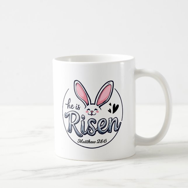 Mug Il est ressuscité Pâques (Droite)