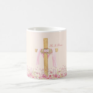 Mug Il Est Ressuscité Pâques Personnalisé Chrétien