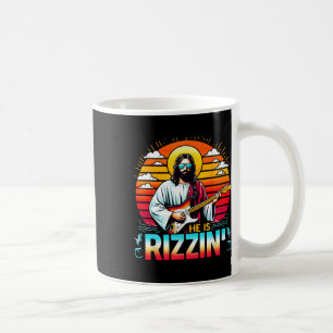Mug Il est Rizzin Pâques Jésus chrétien Drôle Jésus Gu
