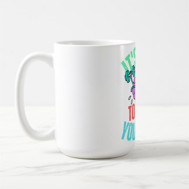 Mug Il est temps de former votre esprit  (Gauche)