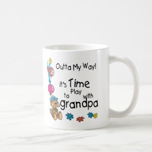Mug Il est temps de jouer avec grand-père
