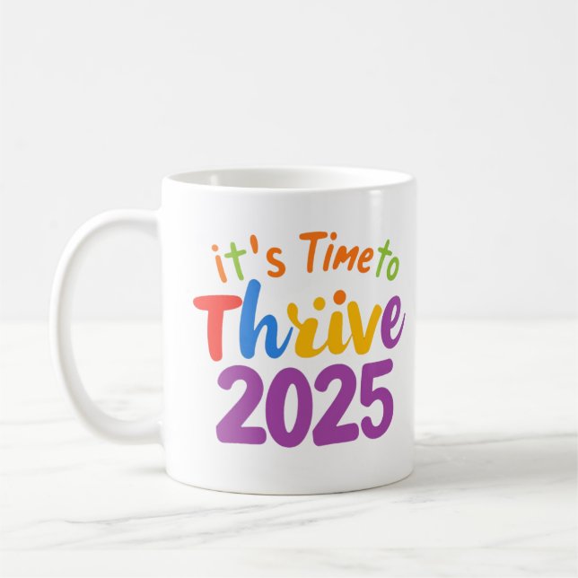 Mug Il est temps de prospérer 2025 (Gauche)
