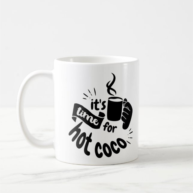 Mug Il est temps pour Hot Coco (Gauche)