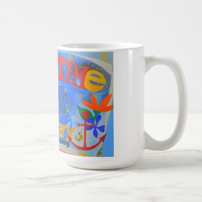 Mug Il est temps pour une nouvelle bibliothèque ! (Droite)