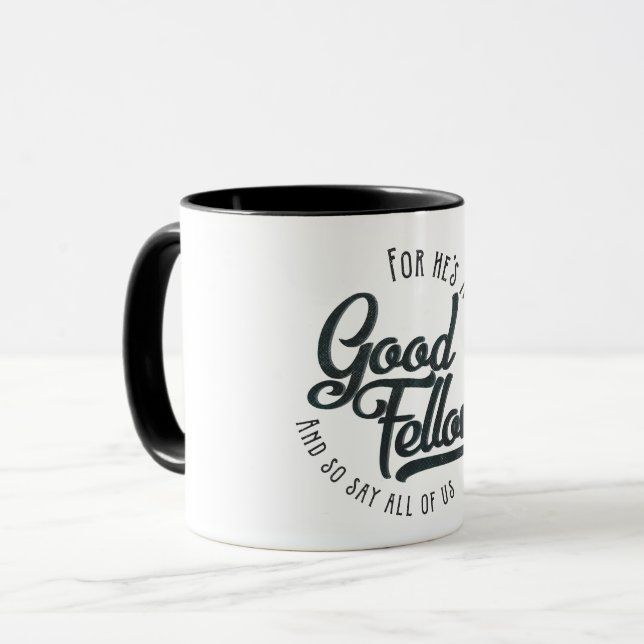 Mug Il est un bon camarade gai - attaquez le cadeau (Devant gauche)