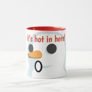 Mug "Il fait chaud ici !" Chocolat chaud moelleux