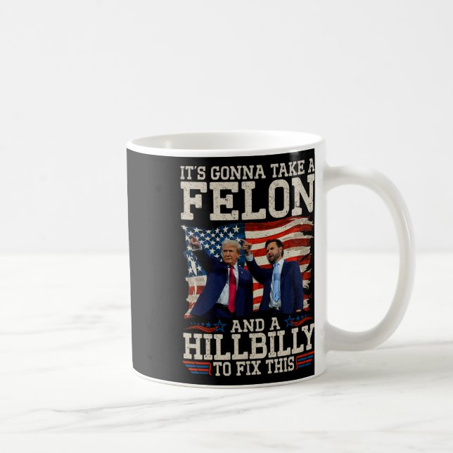 Mug Il faudra un Hillbilly et un criminel pour réparer (Droite)