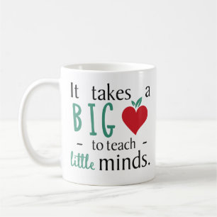 Mug Il faut à un grand coeur le professeur inspiré des
