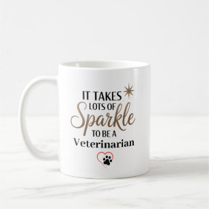 Mug Il faut de l'éclat pour être un vétérinaire person