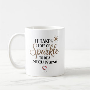 Mug Il faut de l'éclat pour être une infirmière en USI