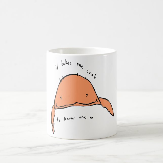 Mug il faut un crabe pour en connaître un (Centre)