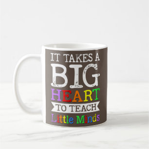 Mug Il faut un grand coeur pour apprendre les petits e