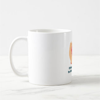 Mug Il faut un grand cœur pour façonner les petits esp