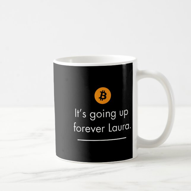 Mug Il Monte Pour Toujours Laura, Simple Citation Bitc (Droite)