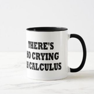 Mug IL Ne Y A AUCUN PLEURER DANS LE CALCUL