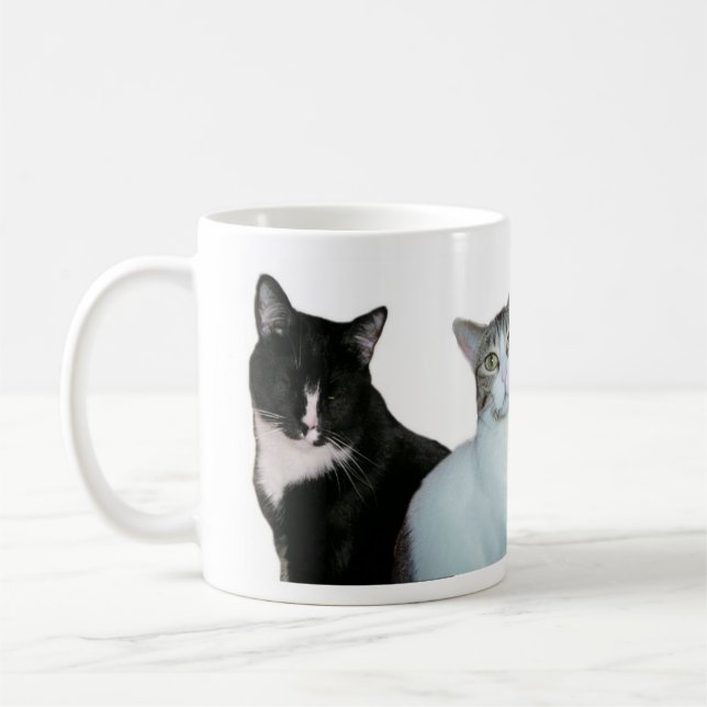 Mug Il n'est pas toujours noir et blanc. (Gauche)