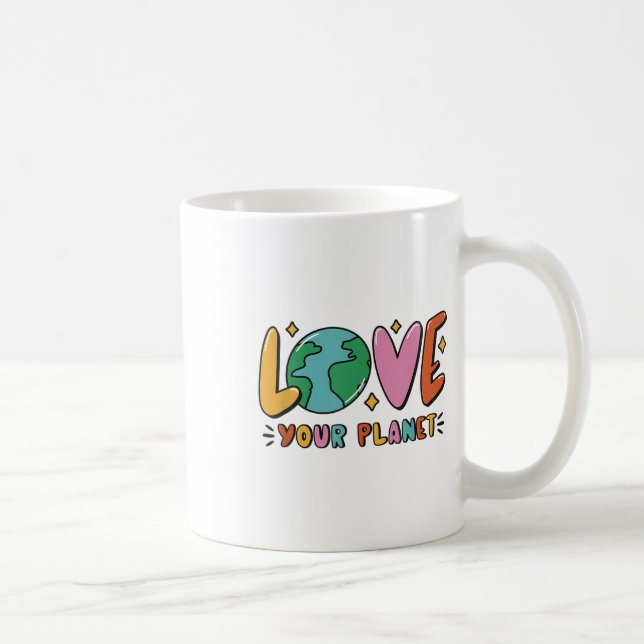 Mug Il N'Y A Pas De Plan B Environnement De Protection (Droite)