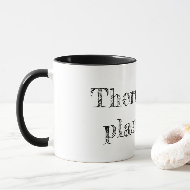 Mug Il n'y a PAS de planète "B" (Avec donut)