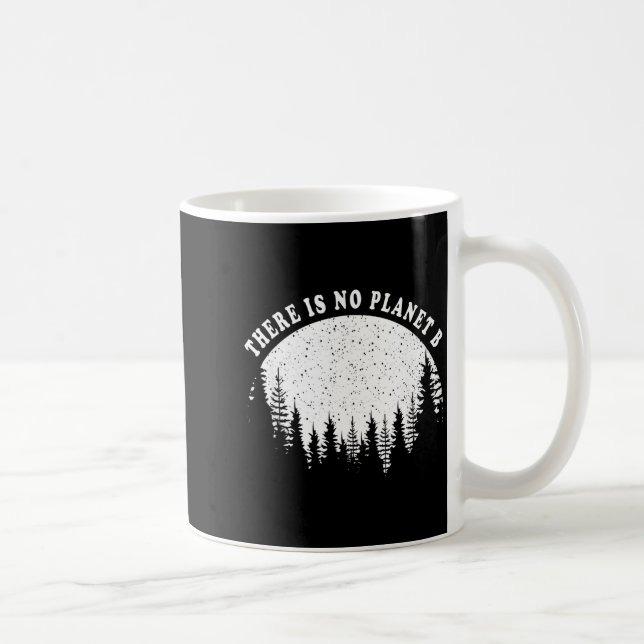 Mug Il n'y a pas de planète B Joyeuse Journée de la Te (Droite)