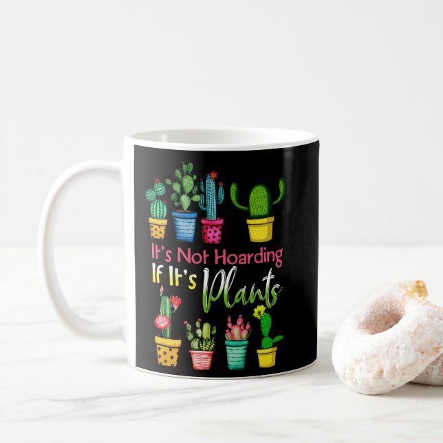 Mug Il n'y a pas de Plantes jardinant Cactus Lover (Avec donut)