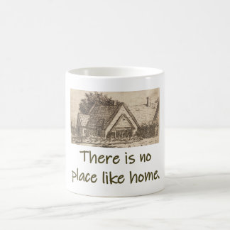 Mug Il N'Y A Pas D'Endroit Comme Chez Vous - Citation 