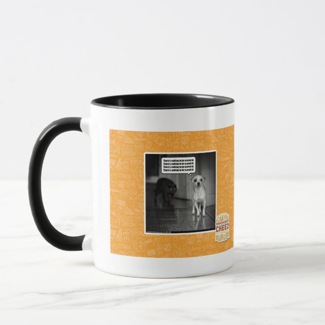 Mug Il n'y a rien à être effrayé de (Gauche)