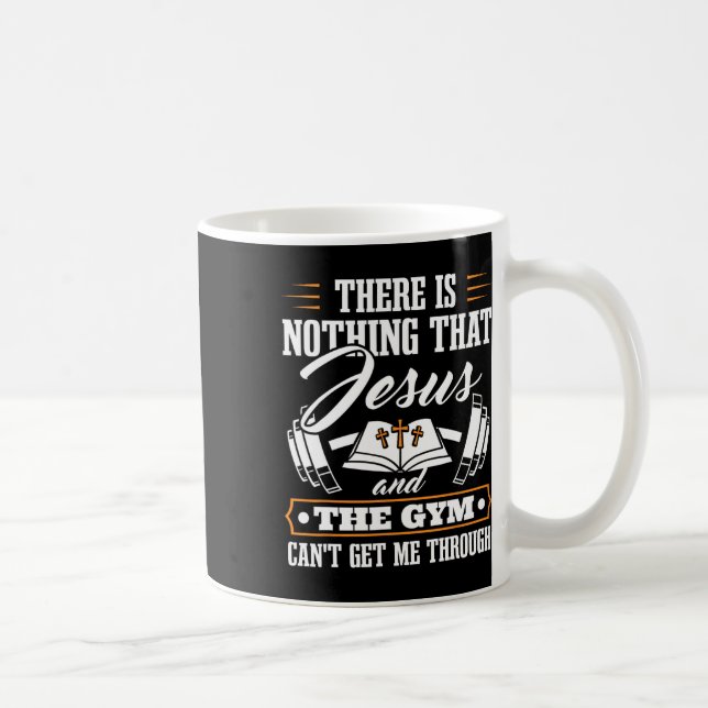 Mug Il N'Y A Rien Que Jésus Et Le Gym Christian (Droite)