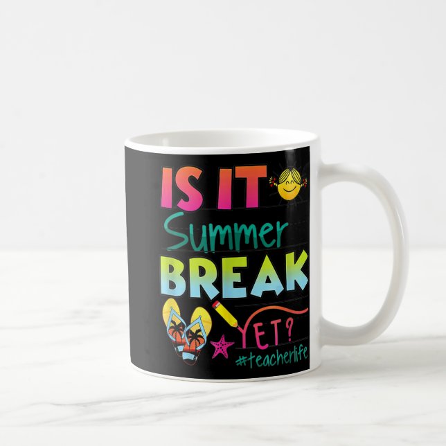 Mug Il Pause Été Pourtant Appréciation De L'Enseignant (Droite)