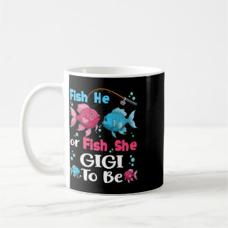 Mug Il pêche ou elle pêche révélation du sexe de l'enf