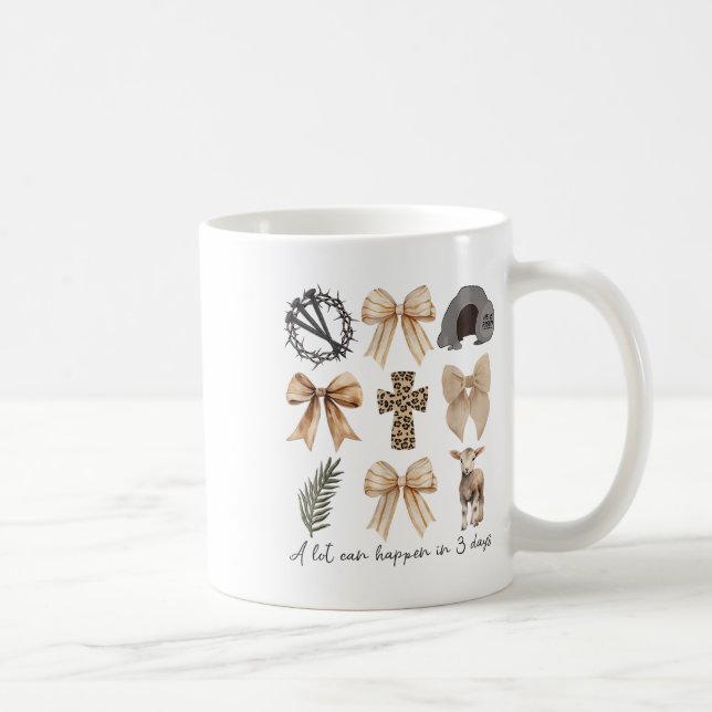 Mug Il Peut Arriver Beaucoup En Trois Jours Coquette B (Droite)