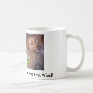 Mug Il qui meurt avec les la plupart des jouets gagne