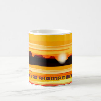 Mug il ` s par matin de l'Arizona