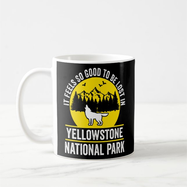 Mug Il Sent Parc Yellowstone Parc Yellowstone (Gauche)