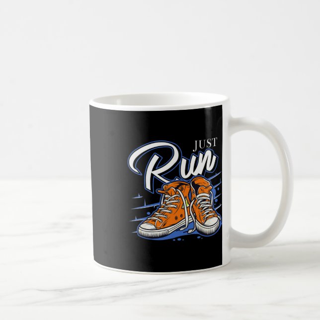 Mug Il suffit de courir Biathlon Jogging Triathlon Run (Droite)