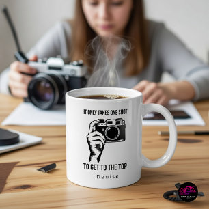 Mug Il suffit d'un seul tir pour arriver au sommet