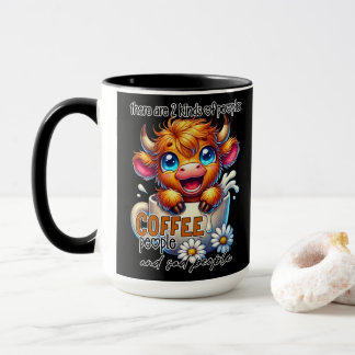 Mug Il y a 2 sortes de personnes, les amateurs de café