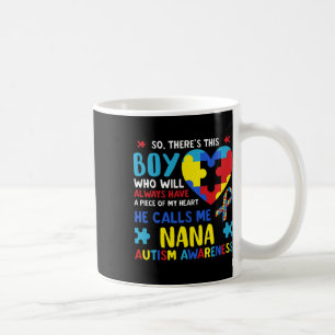 Mug Il y a ce garçon qu'il m'appelle Nana Grandma Auti