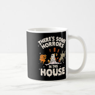 Mug Il y a des horreurs dans cette maison Citrouille f