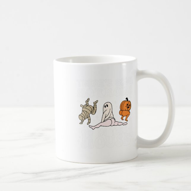 Mug Il y a des horreurs dans cette maison Citrouille f (Droite)